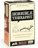 Exploding Kittens - Horrible Therapist: Extra Horrible Edition 3-8 Players - Ages 17+ - 15 Minutes to Play - Comic Building Game - Party Game, Family Game Night, Card Game, White