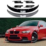 Spoiler für BMW 3 Series M3 E90 E91 E92 E93 2006 2007 2008 2009 2010 2011 2012 2013, Front Spoiler Lippe Frontlippe Vorne Spoilerlippe Frontstoßstange Karosserie Kit Auto ZubehöR