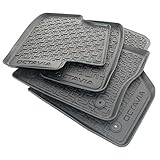 Skoda 5E1061550 Gummi Fußmatten Gummimatten Original Allwettermatten 4-teilig