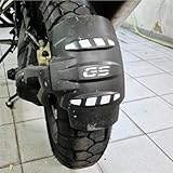3 Stück REFLEKTIERENDE Aufkleber Kompatibel mit Motorrad R 1200 1250 GS Adventure HECKFENDER Weiß