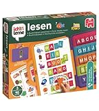 Jumbo Spiele Ich lerne Lesen - Lernspiele ab 5 Jahren - Lesen lernen Spiel für 1 Spieler - Vorschule Kindergarten