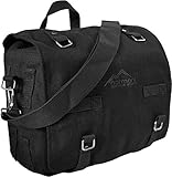 normani Bundeswehr Kampftasche Umhängetasche groß Farbe Schwarz