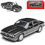 alles-meine.de GmbH Jaguar XJ6 Limousine Anthrazit Schwarz 3. Generation 1979-1992 1/36 Tayumo Modell Auto mit oder ohne individiuellem Wunschkennzeichen