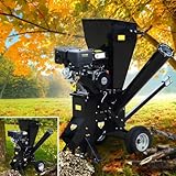 BRAST Häcksler Schredder Gartenhäcksler Benzin | 5,2kW(7PS) - 11kW(15PS) | 2 Modelle | TÜV geprüft | Aststärke bis zu 102mm | 2 Messersysteme mit 22 Messer | Deichsel & Griff