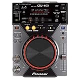 Pioneer CDJ-400 Digitales CD-Deck mit MP3 und USB Audio/USB-Steuerung, schwarz