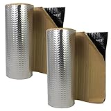 4m² Ersatz Dämmung 50x 400 cm Innenraum Kofferraum Sound HiFi DSP Türdämmung Alubutyl KFZ