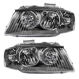 Halogen Scheinwerfer Set für A3 (8P) Bj. 05/03-07/08 H7/H7 mit Motor