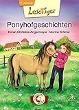 Lesetiger - Ponyhofgeschichten: Erstlesebuch mit großer Fibelschrift für Kinder ab 6 Jahre