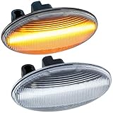 rm-style LED SEITENBLINKER kompatibel für 107, 108, 1007, 206, 307, 407, 607 KLARGLAS