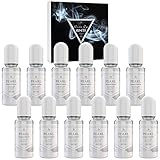 Weißes Epoxidharz Farbe, UV Harz Farben - 120ml Flüssiger Transparent Epoxidharz Pigment Farbstoff für Epoxy Resin Kunst, Schmuckherstellung - Weiß Epoxidharz Farben für Kunstharz, DIY Harz Gießen