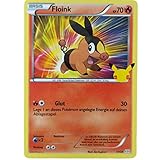 Friki Monkey Original Pokemonkarten Floink 13/25 Non Holo Promo McDonald's 25th Anniversary + Extra Protection (Toploader) Alemán 2021