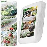 Gemüseschutznetz,Insektenschutznetz,Pflanzenschutznetz,Zum Schutz von Gemüse, Obst und Blumen,Verhindern Sie, DASS kleine Tiere Jungpflanzen beißen (2.5x10m)