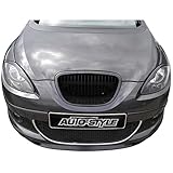 AUTO-STYLE Grill ohne Markenemblem kompatibel mit Seat Leon/Altea/Toledo 1P 2005-2009 Exkl. FR/Cupra