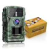 Wildkamera 2160P 20MP Wildtierkamera mit 0.2s Schnelle Trigger Bewegungsmelder 65ft Nachtsicht IP56 Wasserdicht Wildtierkamera für Wildtiere Jagd Draussen
