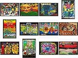 Kunstkarten-Set Friedensreich Hundertwasser