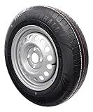 Komplettrad 155/80R13 84N 100x4, PKW Anhänger 4Jx13 Reifen !! 4-LOCH !! 155 80 R 13