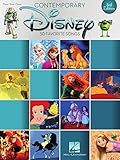 Contemporary Disney 3rd Edition Songbook für Klavier Gesang Gitarre | Disney Sheet Music Sammlung für Anfänger und Fortgeschrittene | Piano Vocal Guitar Notenbuch mit 50 beliebten Liedern