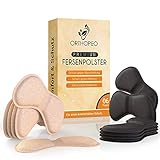 ORTHOPEO© Premium Fersenpolster I Silikon I Gel I gegen Blasen & Reibung I 6er Set