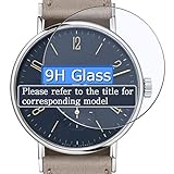 Vaxson 3 Stück 9H Panzerglasfolie, kompatibel mit TISSOT Touch collection T-TOUCH EXPERT SOLAR T091.420.44.051.00, Panzerglas Schutzfolie Displayschutzfolie Smartwatch Armbanduhr