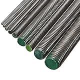 10 Stück M10 Gewindestangen Edelstahl DIN 975 976 Gewindestab VA V2A A2 1 m Meter