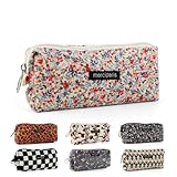 MHwan Federmäppchen, Mäppchen im Retro-Stil, Hochwertiges Mäpchen aus Cord, Leicht, Kann Aufgehängt Werden, Kann Als Stiftemäppchen, Kosmetiktasche, Verwendet Werden