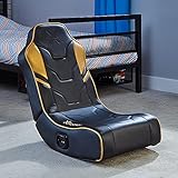 X Rocker Shadow 2.0 Floor Rocker Gaming Kinder Sessel mit 2.0 Audiosystem - Gold/Schwarz