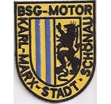 BSG Motor Karl Marx Stadt Schönau Trikot Aufnäher Patch Abzeichen Aufbügler