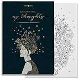 My Thoughts - Mandala Malbuch für Erwachsene Entspannung von Lebenskompass® - Mandalas für Erwachsene und Jugendliche - Achtsamkeit und Ruhe durch Ausmalbuch - Malbuch Gedanken und Selbstliebe