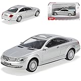 Generisch Mercedes-B C216 Cl-klasse Coupe Silber C 216 1/43 Mondo Motors Modell Auto Modellauto