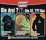 Die Drei ??? - Die 32. ??? Box, Folge 94-96: Das schwarze Monster / Botschaft von Geisterhand / ...und der rote Rächer