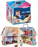 PLAYMOBIL | Dollhouse |Spielzeug für Kinder ab 4 Jahren | Mitnehm-Puppenhaus mit Griff | 70985