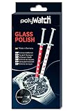 polyWatch Glas Kratzer-Entferner Glass Polish Glas Politur Einzelpack für Uhren, Smartphone, Fenster, Auto, Möbel, uvm.
