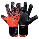 GK Saver Bravo F1 Fire Professional Argo Negative Cut Savefingers Giga Grip Fußball-Torwarthandschuhe, extra starker Halt, für Fußball-Torwarthandschuhe (Größe 11)
