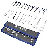 CCLIFE 20tlg Universal Autoradio Ausbauwerkzeug Entriegelungswerkzeug Radio Navi Demontage Montage Entriegelung Einbau Ausbau