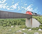 Walthers Spur H0 - Bausatz Brücke eingleisig 90´