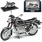 B-M-W R90 Schwarz 1973-1976 1/18 Norev Modell Motorrad