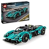 LEGO Technic Aston Martin Valkyrie Rennwagen Spielzeug - Modell-Bauset mit V12-Motor und aufklappbaren Flügeltüren - Sammlergeschenk für Jungen und Mädchen ab 9 Jahren - 42208