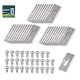 30Stück Mähroboter Ersatzmesser, Langloch Klingen Kompatibel Mit Husqvarna/Automower/Gardena, Ersatzklingen Für Roboter Rasenmäher,Universell Roboter Rasenmäher Klingen,Roboter Rasenmäher Messer ( Far