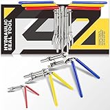 Greluma Installationswerkzeuge für Hydraulikdichtungen, Reparaturdichtungssatz für Hydraulikzylinderkolben, U-Cup Stangendichtungs Twistor Installationswerkzeugsatz(3 Stück)