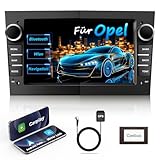 Lehwey Bluetooth Autoradio mit Bildschirm für Opel Corsa d, Astra J & H, Meriva, Vivaro, Zafira b mit Navi WLAN UKW, Carplay, Android Auto, Lenkrad Strg, 2Din Android 13 Dab Auto Radio 7 Zoll