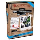 Crime Files - Fallakte: Verhängnisvolles Treibgut - Das geniale Krimispiel mit über 30 Beweismitteln: Tatort Escape Room - ab 10 Jahren - für 2-4 Spieler