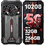 CUBOT Kingkong 11 5G Outdoor Smartphone Android 15, 32GB+256GB/TF 1TB Outdoor Handy Ohne Vertrag 10200mAh, 6.72" FHD+ 120Hz Display Baustellenhandy,108MP+32MP Camera Robuste Handy, IP68/NFC/Dual SIM