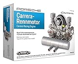 FRANZIS 67550 - Porsche Carrera Rennmotor, originalgetreuer Motorbausatz des 4-Zylinder Boxer Motors vom Typ 547 im Maßstab 1:3, inkl. Soundmodul, Anleitung und 112-seitigem Begleitbuch