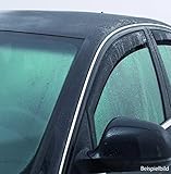 Vordere Windabweiser (1 Set) für die Fahrer und Beifahrerseite-CLS0031734D passend für Honda Civic 1500/1600 Dunkles Material TYP EJ1, EJ2, Coupé, 2-Door, 1994-1996