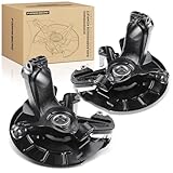 2x Achsschenkel Radlagergehäuse Komplett Vorne für A1 A2 Cordoba Ibiza III Ibiza IV Fabia I Fabia II Rapid Roomster Fox Polo 1999-Heute 6Q0407256AC