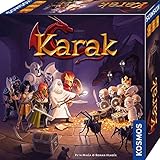 Kosmos 682286 Karak - Das Abenteuer beginnt, spannendes Kinderspiel ab 7 Jahre für 2-5 Personen, Fantasy Abenteuer Spiel, Brettspiel mit Würfeln, deutsche Anleitung, Grey