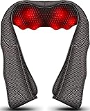 Nackenmassagegerät, shiatsu-Massagegerät für Nacken, elektrisches Schultermassagegerät, Knete Massagegerät für Rücken, Massage gegen Nackenschmerzen Rückenschmerzen Linderung von Nackenschmerzen