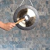 Original Tam Tam Gong, Whood Chau Gong, toller Klang, inklusiv Holz-/Baumwollklöppel (30)