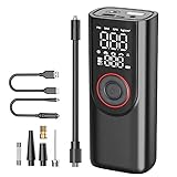HSYJZSMY Auto Tragbarer Luftkompressor für Laguna II 2001-2007,Mini Digitale Display-Aufblaspumpe Auto Reisezubehör,Dual Power 2