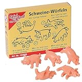 Bartl 103808 Mini-Spiel Schweine-Würfeln | Das beliebte Minispiel für unterwegs mit Freunden